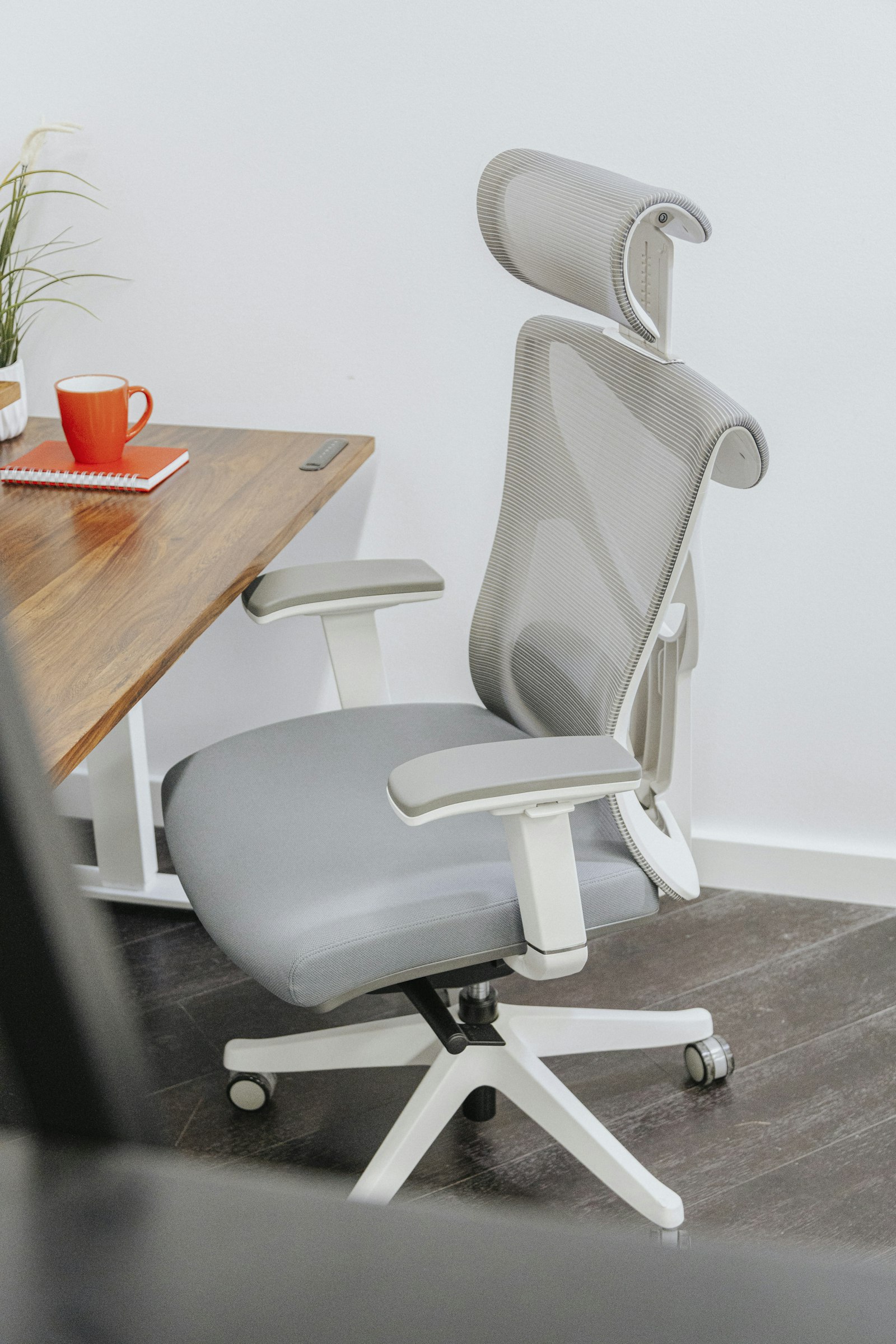 Ergonomic office chair with lumbar support